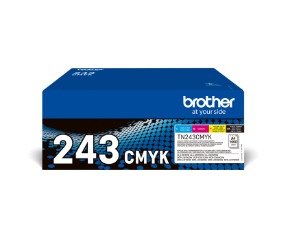 Toner Brother TN243CMYK zestaw 4 tonerów 1000 str.
